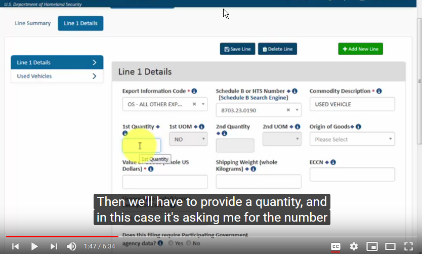 Screenshot of ACE AESDirect Walkthrough Video
