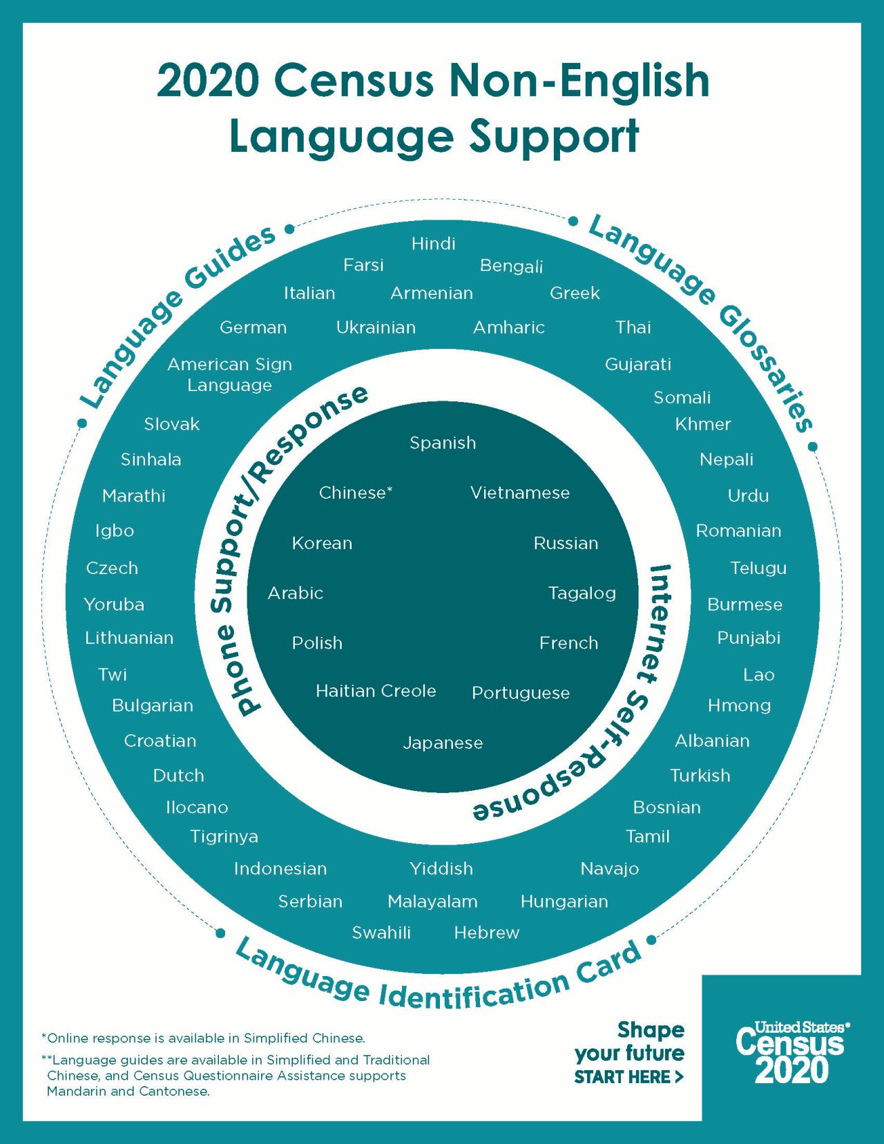 2020 Census Non-English Language Support