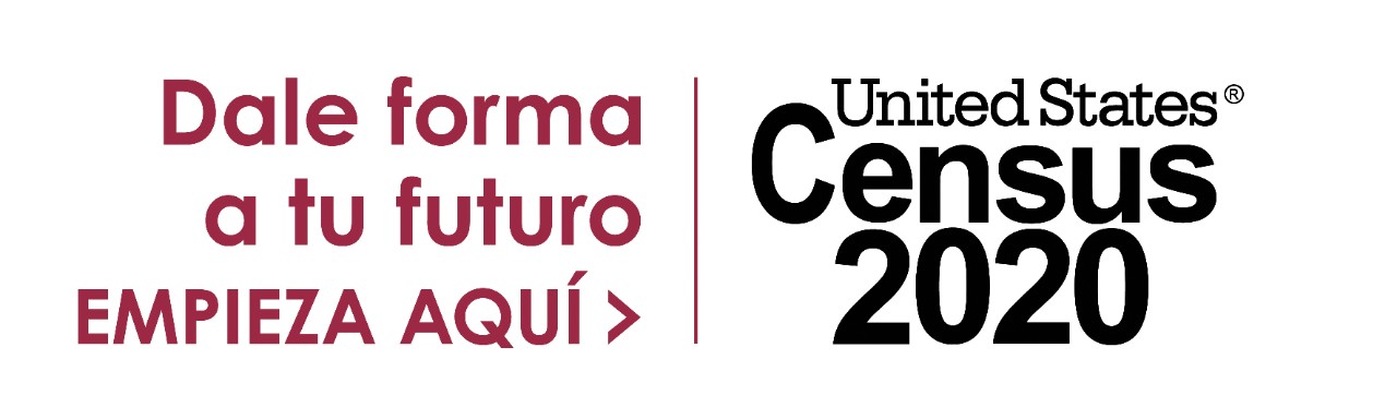 2020 Census tagline - Spanish (red)