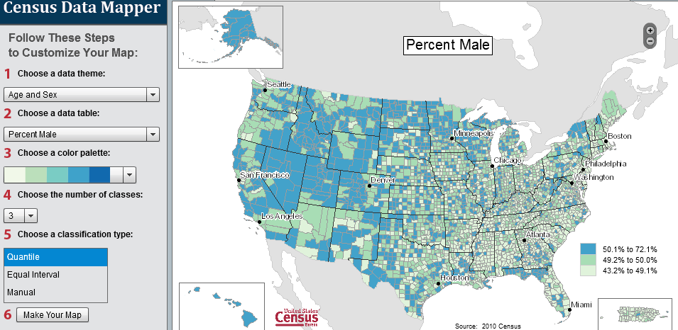 Census Data Mapper