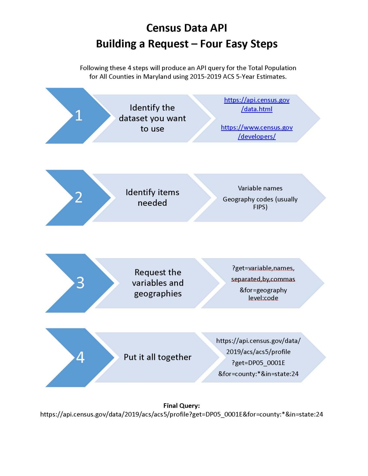 Census Data API Flyer