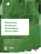 Disclosure Avoidance Techniques: 2015 to 2023