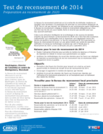 Test de recensement de 2014