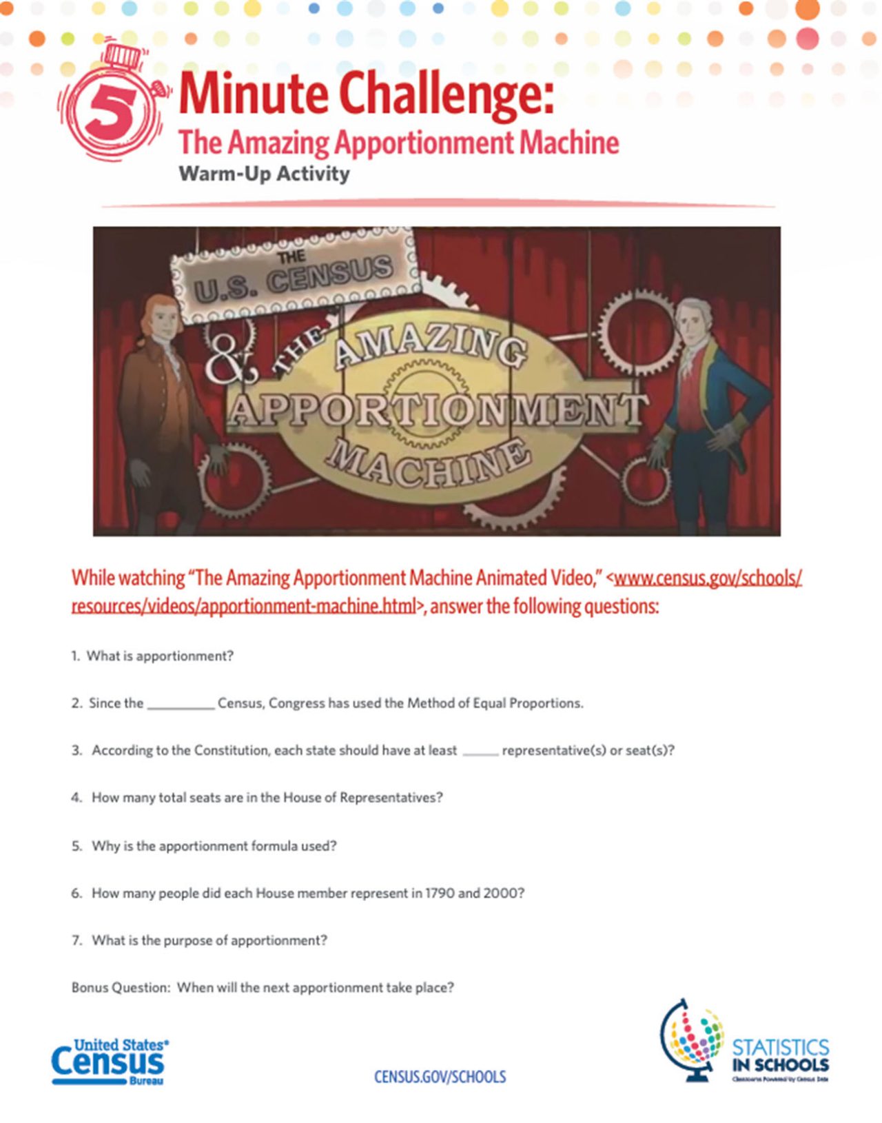 Amazing Apportionment Machine