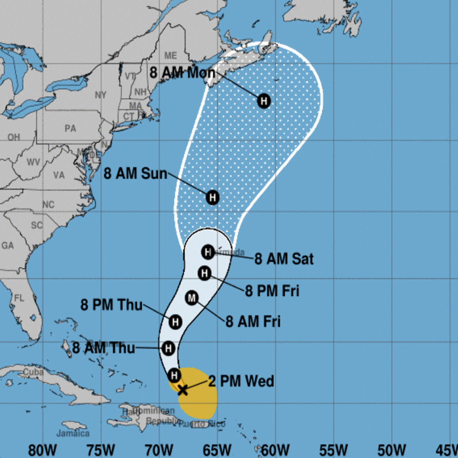 2024 Hurricane Ernesto